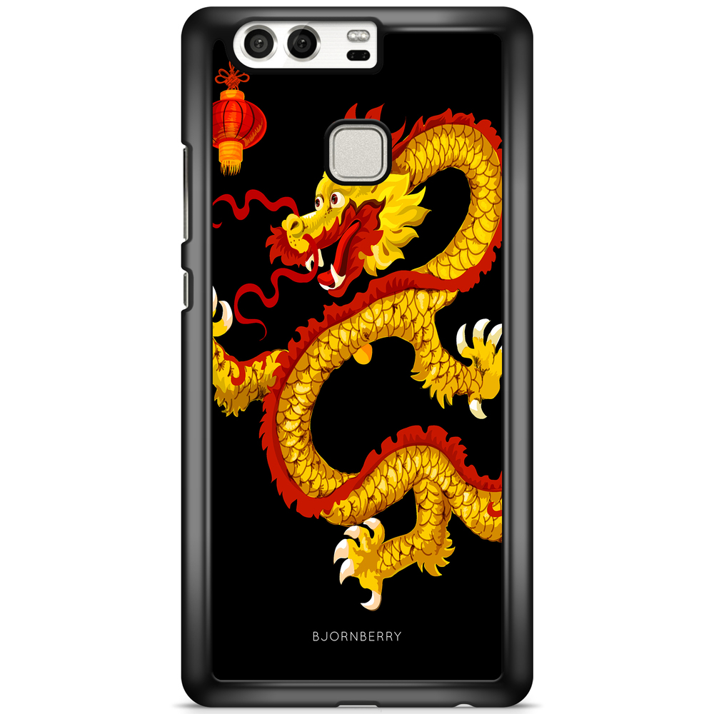 Huawei P9 Case - Yellow Dragon