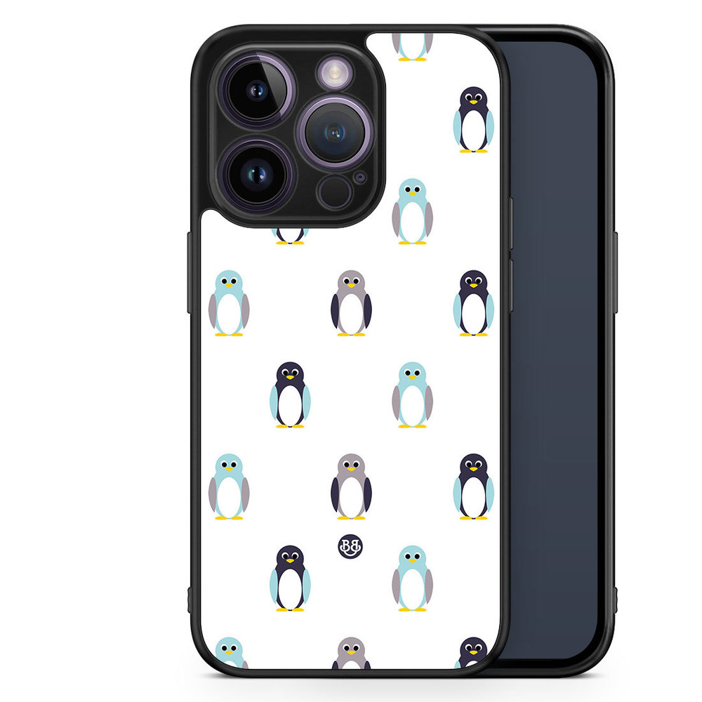 iPhone 14 Pro Case - Penguins