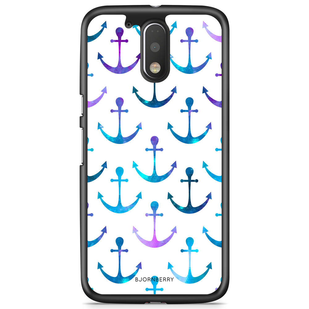 Moto G4/G4 Plus Case - Anchor Pattern