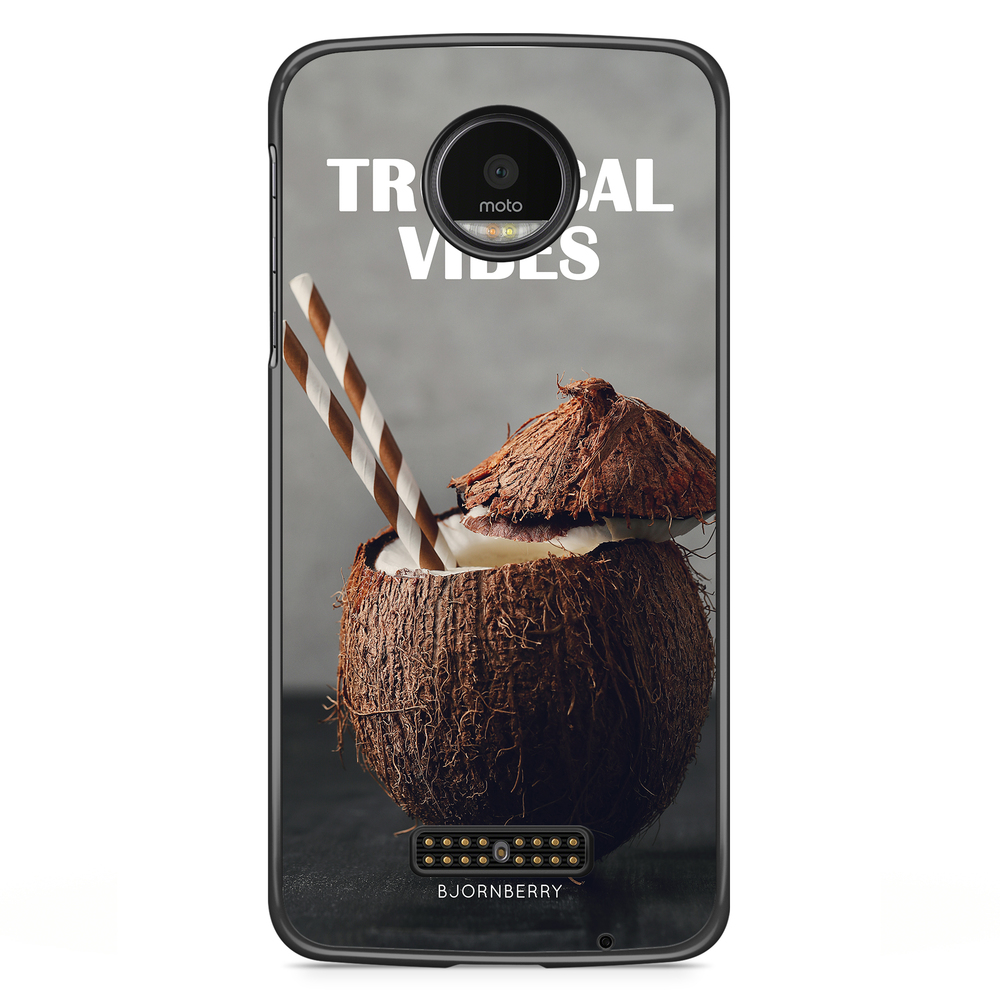 Moto Z2 Play Case - Coconut Tropical 