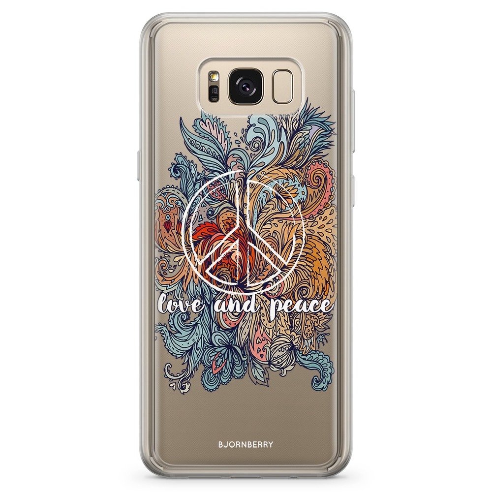 Samsung Galaxy S8 Plus Fashion Skal - Love and peace