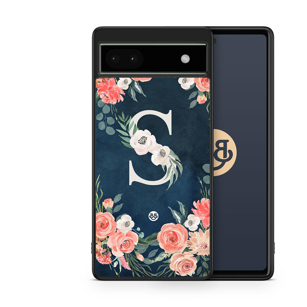 Google Pixel 6a Case - Monogram S