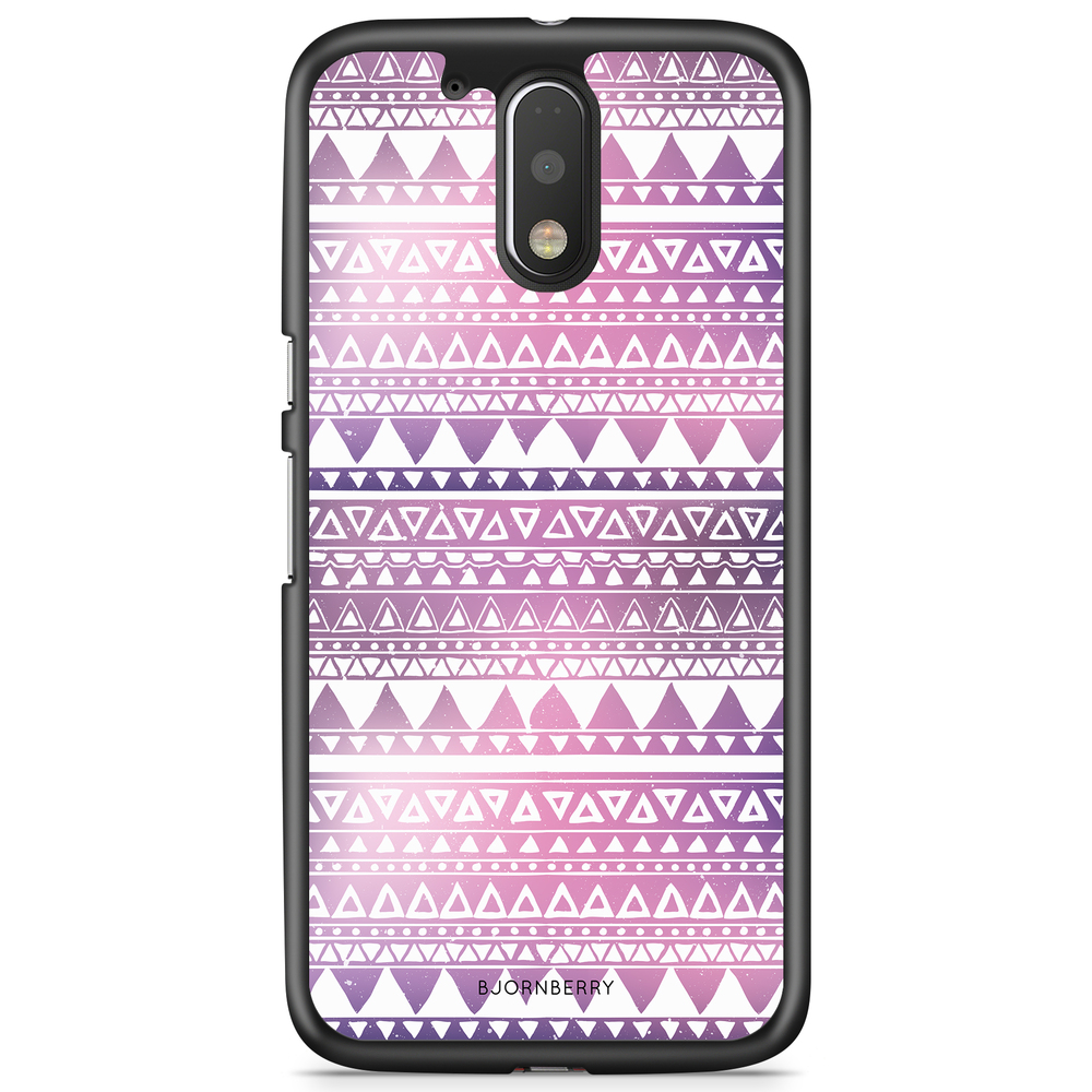 Moto G4/G4 Plus Case - Purple Aztec