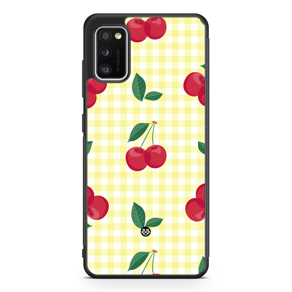 Samsung Galaxy A41 Case - SUMMER GARDEN - Cherry Kiss