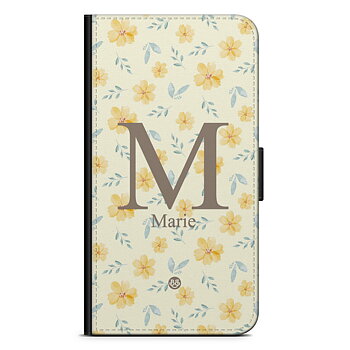 Samsung Galaxy S23 Plus Custom Wallet Case - AWAKEN - Golden Bloom