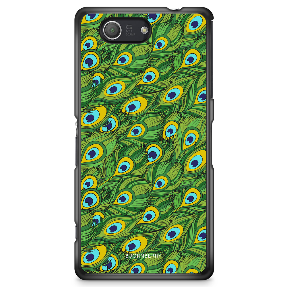 Sony Xperia Z3 Compact Case - Peacock Pattern
