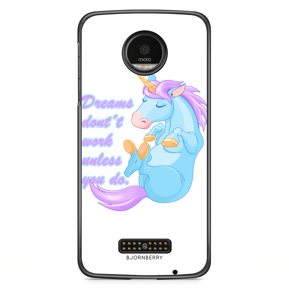 Moto Z2 Play Case - Dream Quote