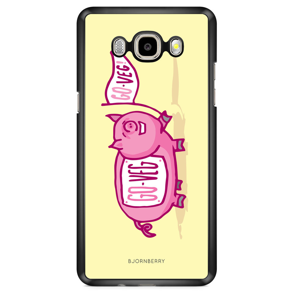 Samsung Galaxy J7 (2016) Case - Pink Pig