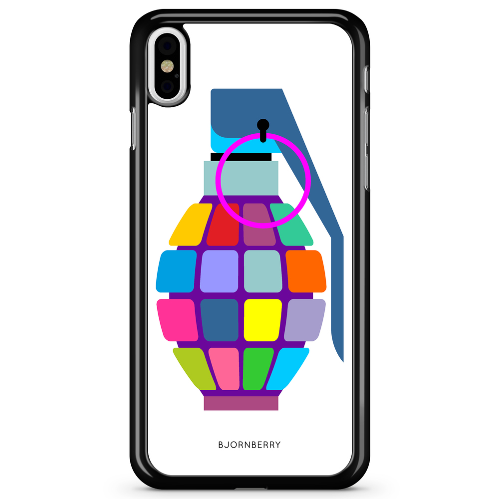 iPhone X / XS Case - Color Hand Granade