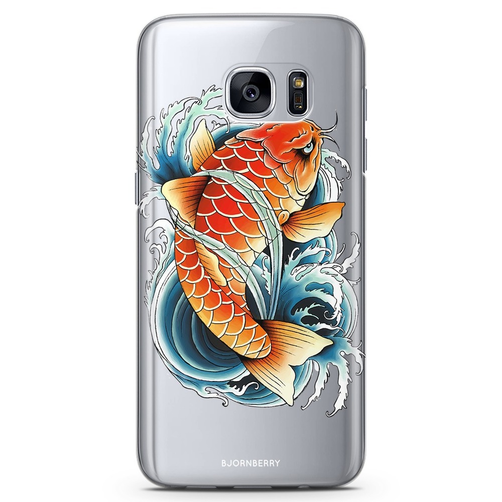 Samsung Galaxy S7 TPU Case - Koi Fish