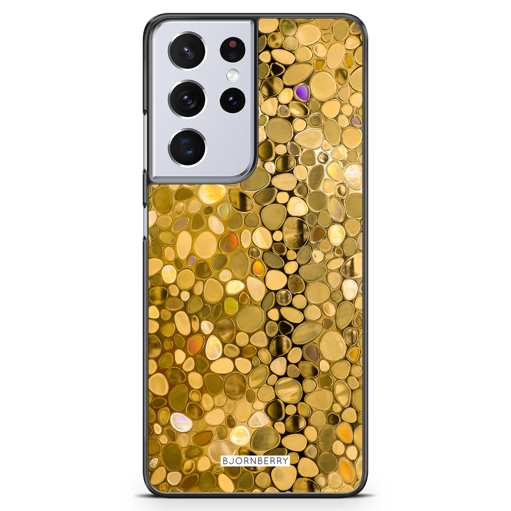 Samsung Galaxy S21 Ultra Case - Stained Glass Gold
