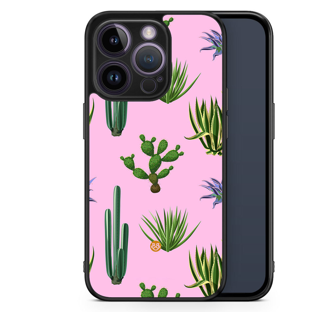 iPhone 14 Pro Case - Cactus Pattern