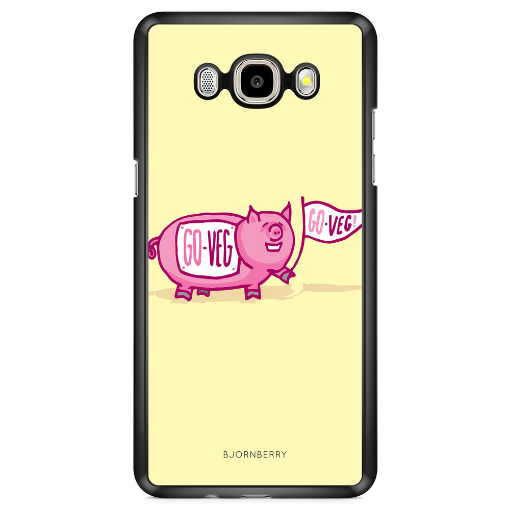 Samsung Galaxy J7 (2016) Case - Pink Pig