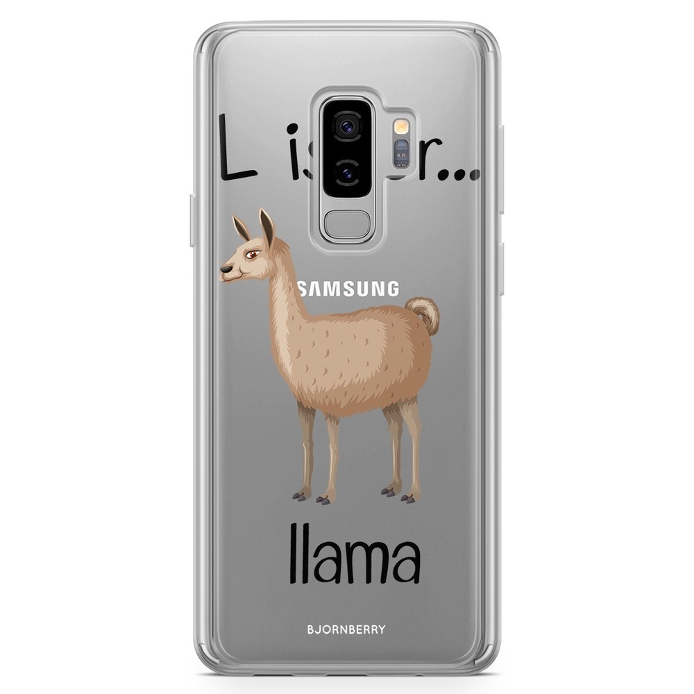 Samsung Galaxy S9 Plus Fashion Case - L is for Lama