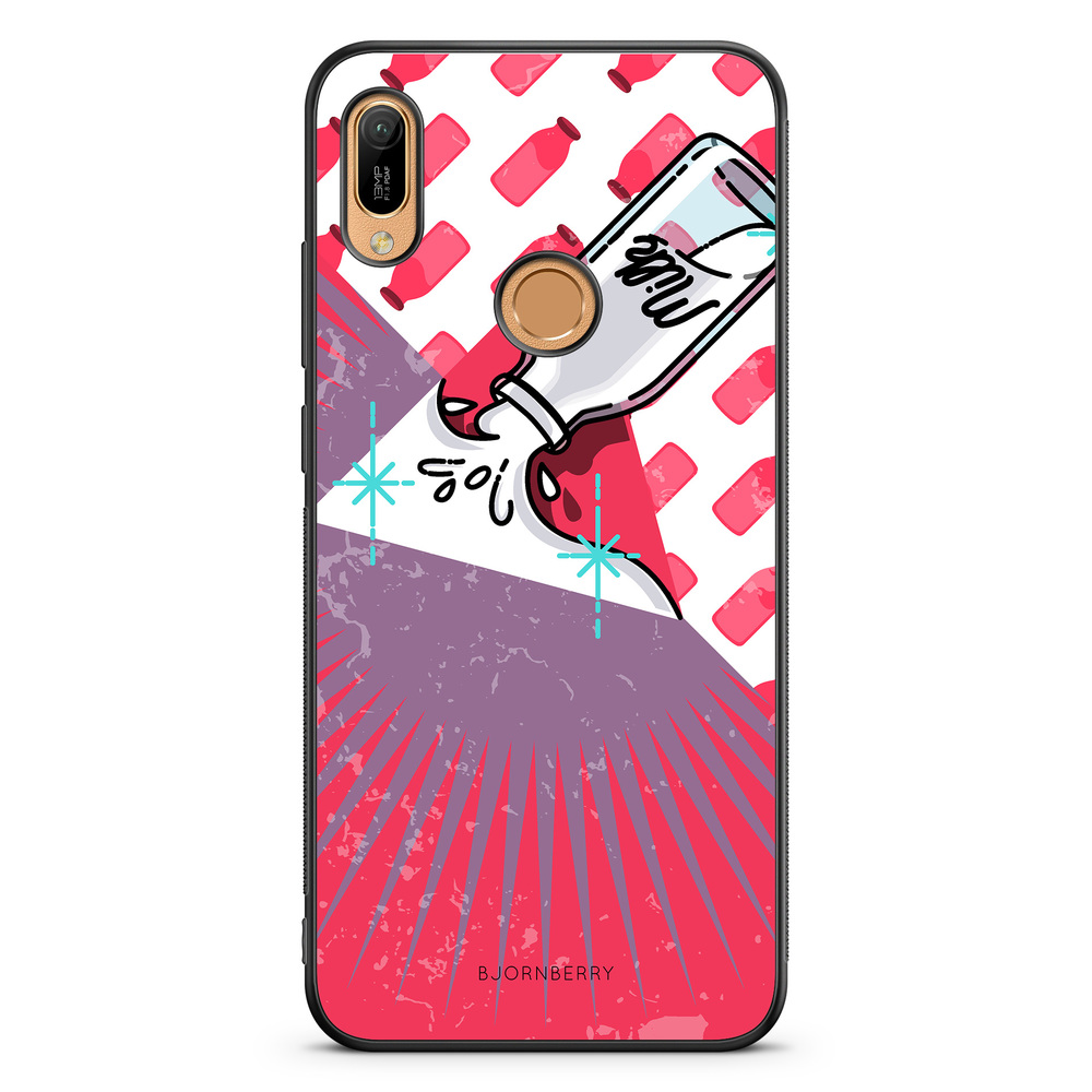 Huawei Y6 2019 Case - Vintage Milk