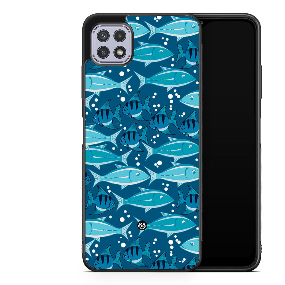 Samsung Galaxy A22 4G Case - Fish Pattern