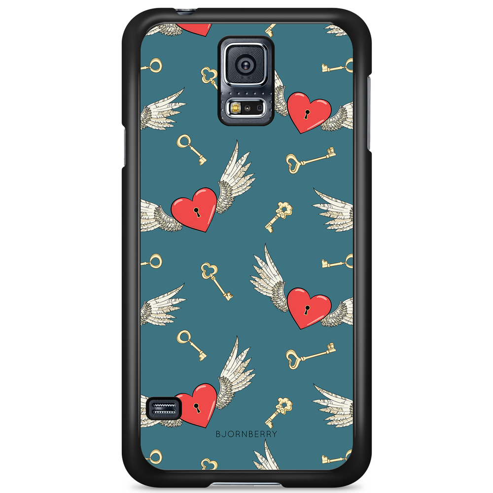 Samsung Galaxy S5/S5 NEO Case - Hearts 'n Wings