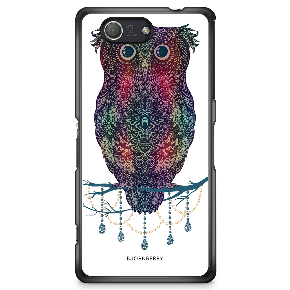 Sony Xperia Z3 Compact Case - Mandala Owl