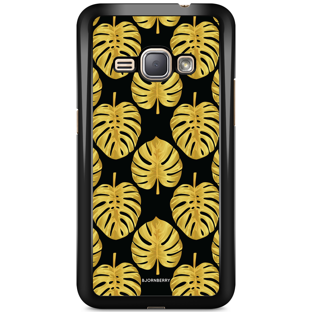 Samsung Galaxy J1 (2016) Case - Gold Monstera