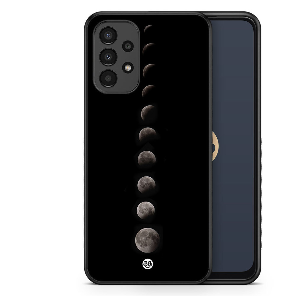 Samsung Galaxy A13 Case - Moon phases