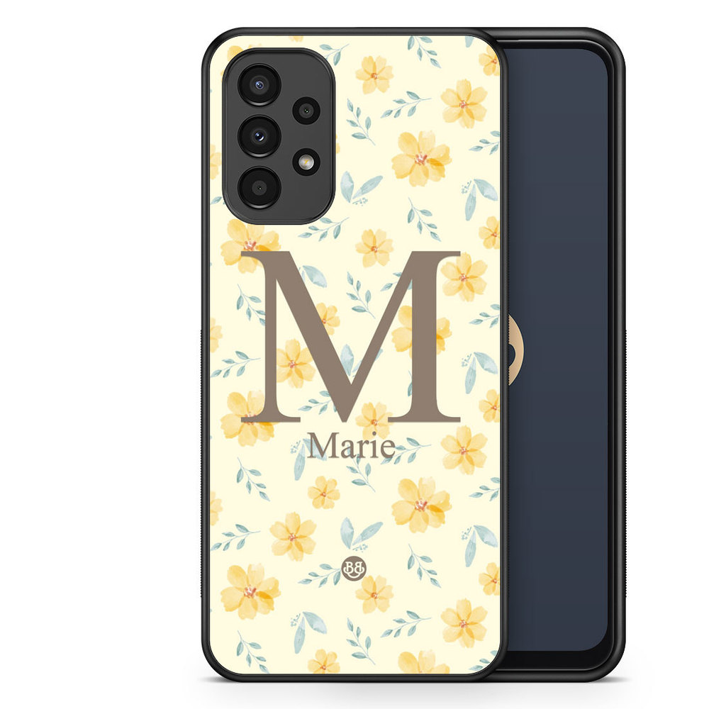 Samsung Galaxy A13 Custom Case - AWAKEN - Golden Bloom