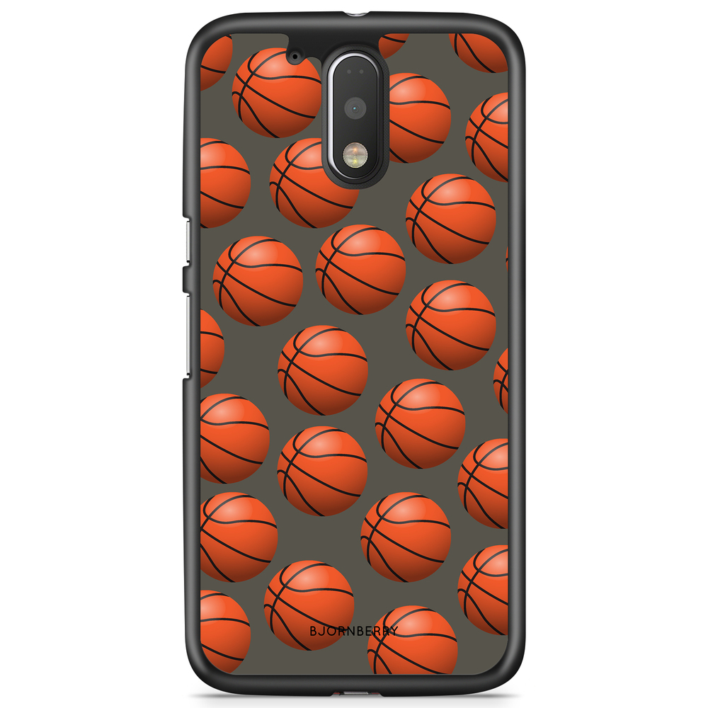 Moto G4/G4 Plus Case - Basketballs Pattern