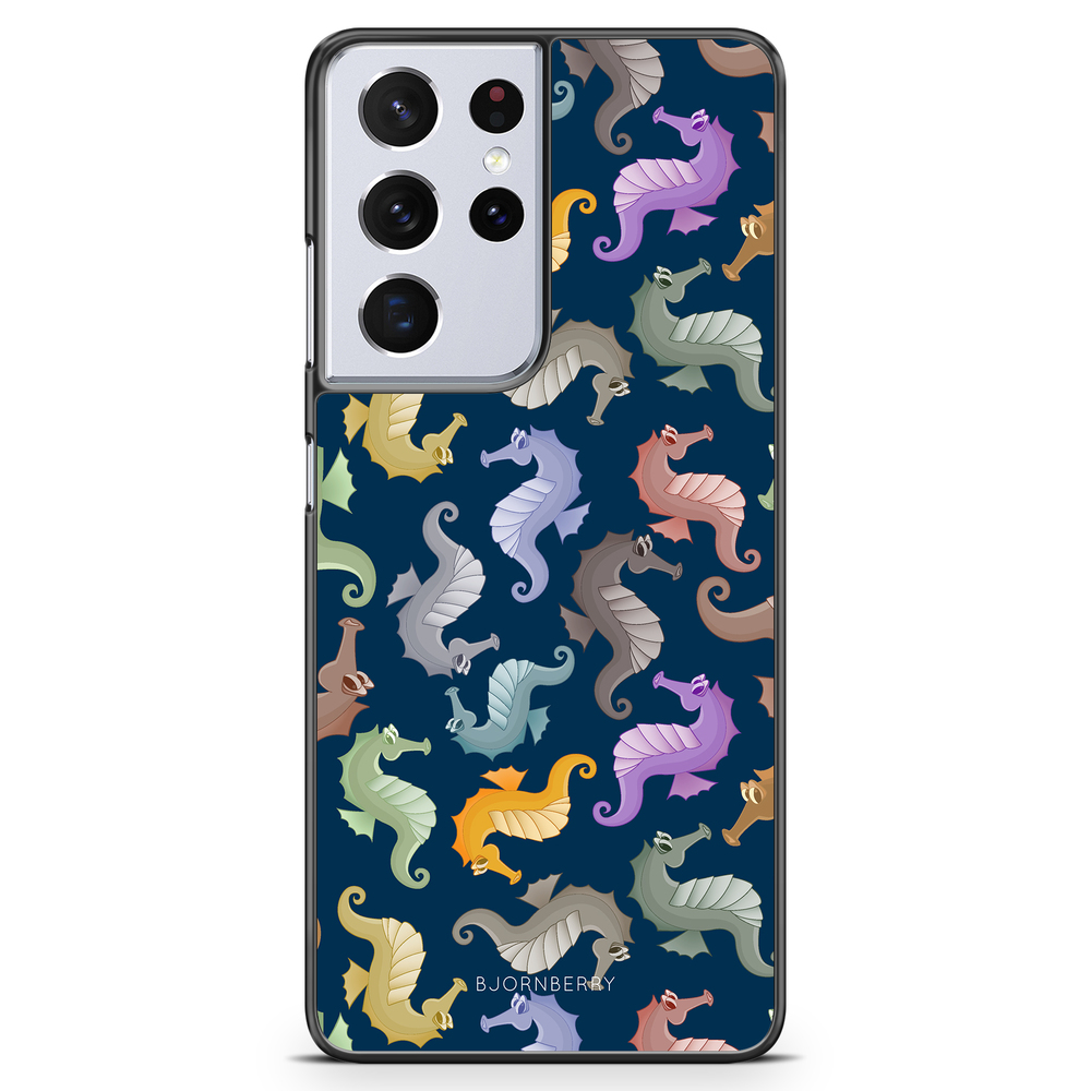 Samsung Galaxy S21 Ultra Case - Cartoon Sea-Horse