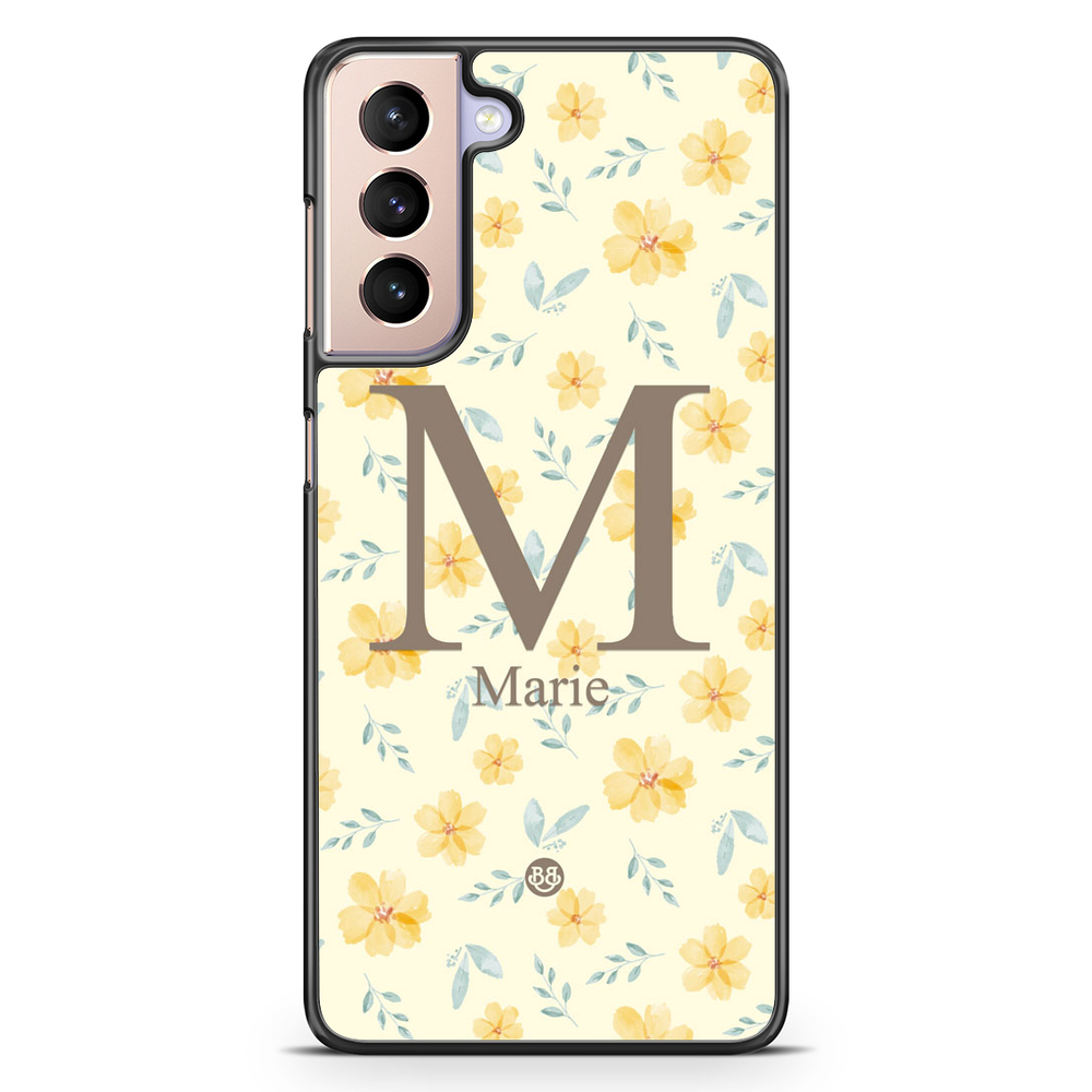 Samsung Galaxy S21 Custom Case - AWAKEN - Golden Bloom