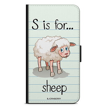 Samsung Galaxy Note 4 Plånboksfodral - S is for Sheep