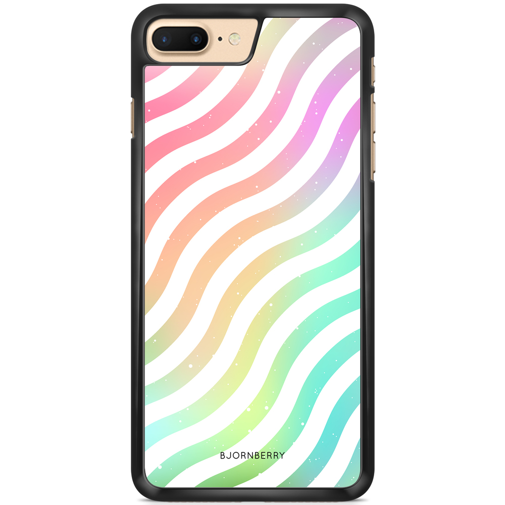 iPhone 7 Plus Case - Wavy Rainbow