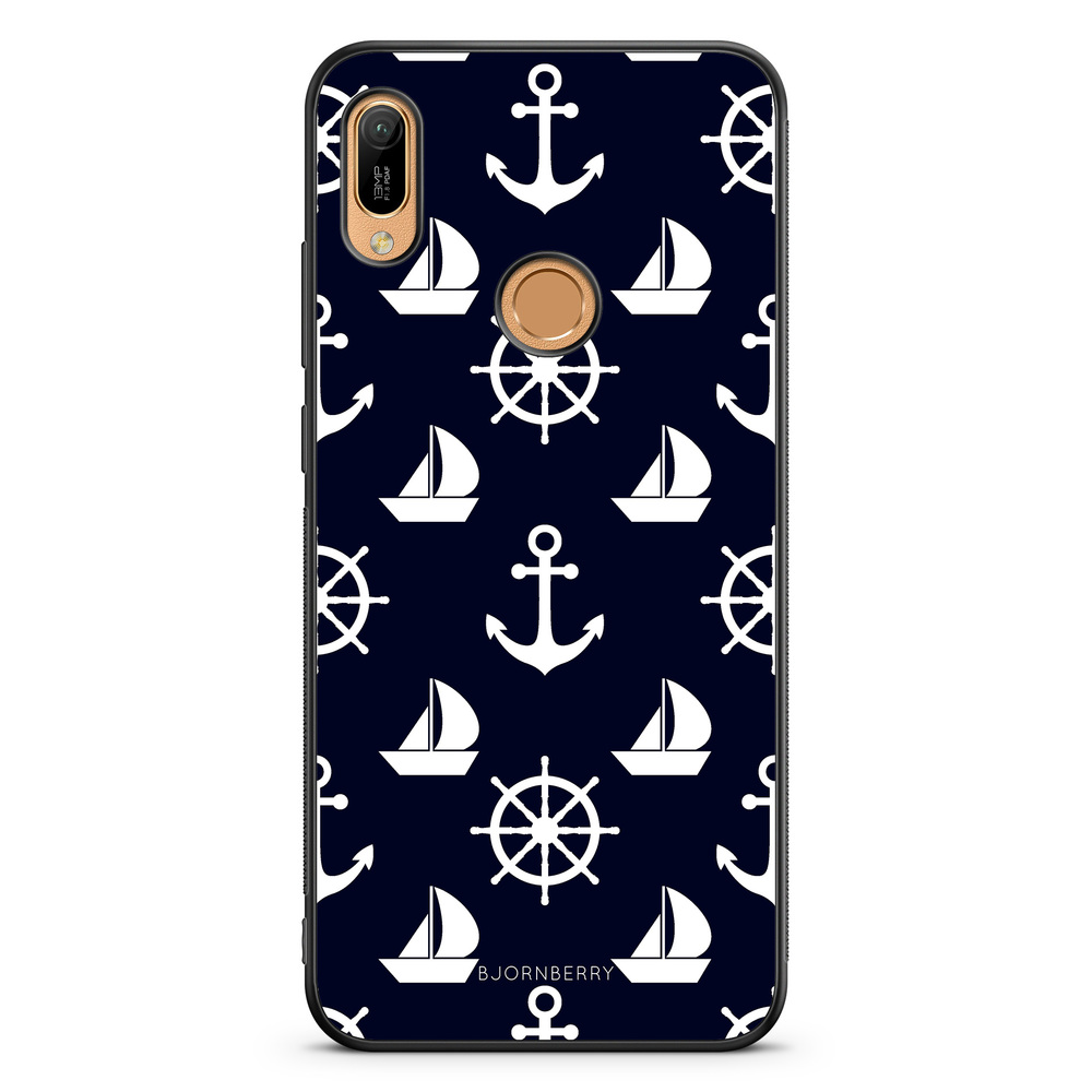 Huawei Y6 2019 Case - Sailing Pattern
