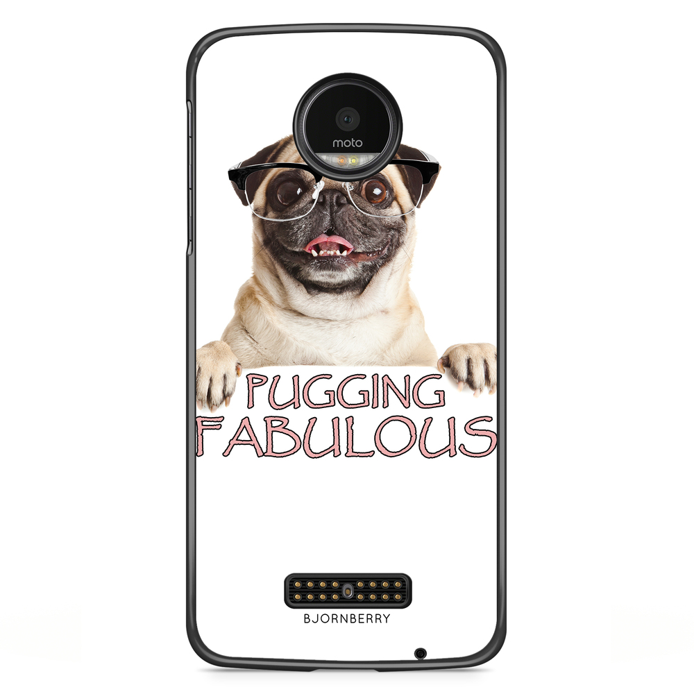Moto Z2 Play Case - Pugging Fabulous