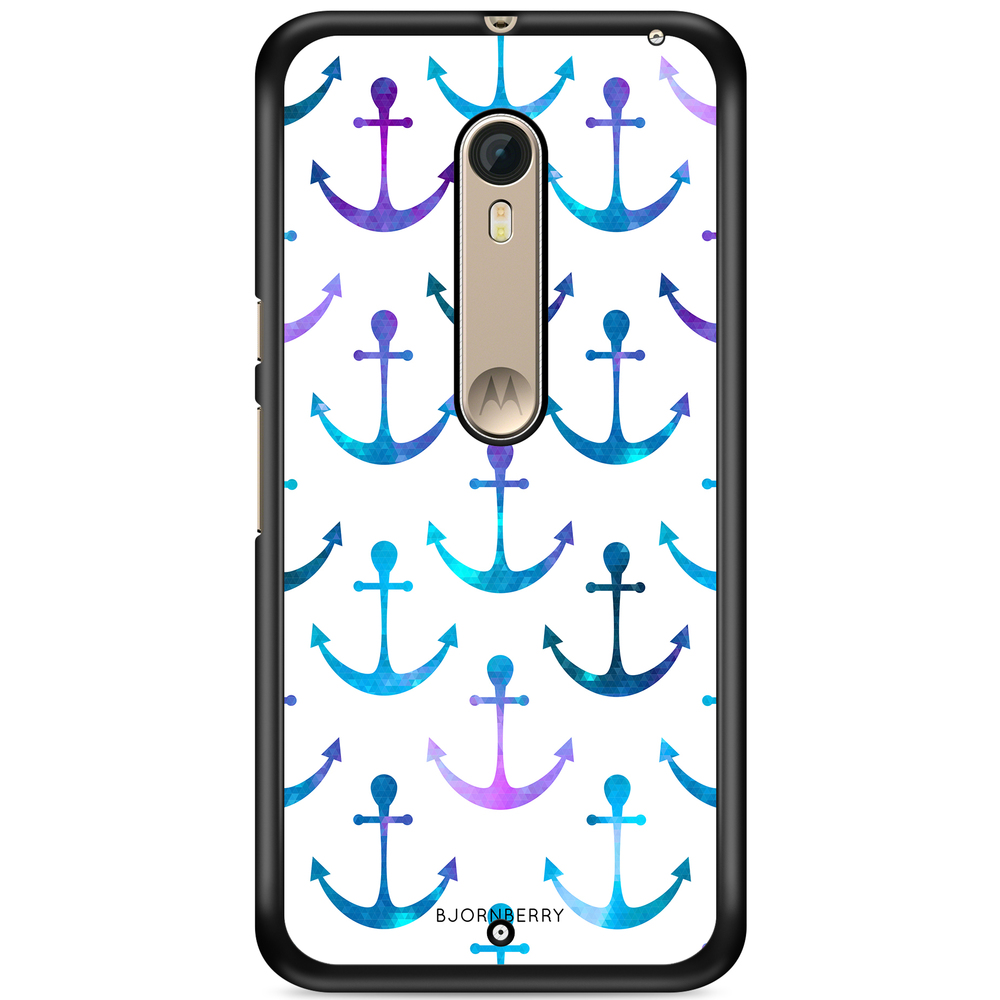 Moto X Style Case - Anchor Pattern