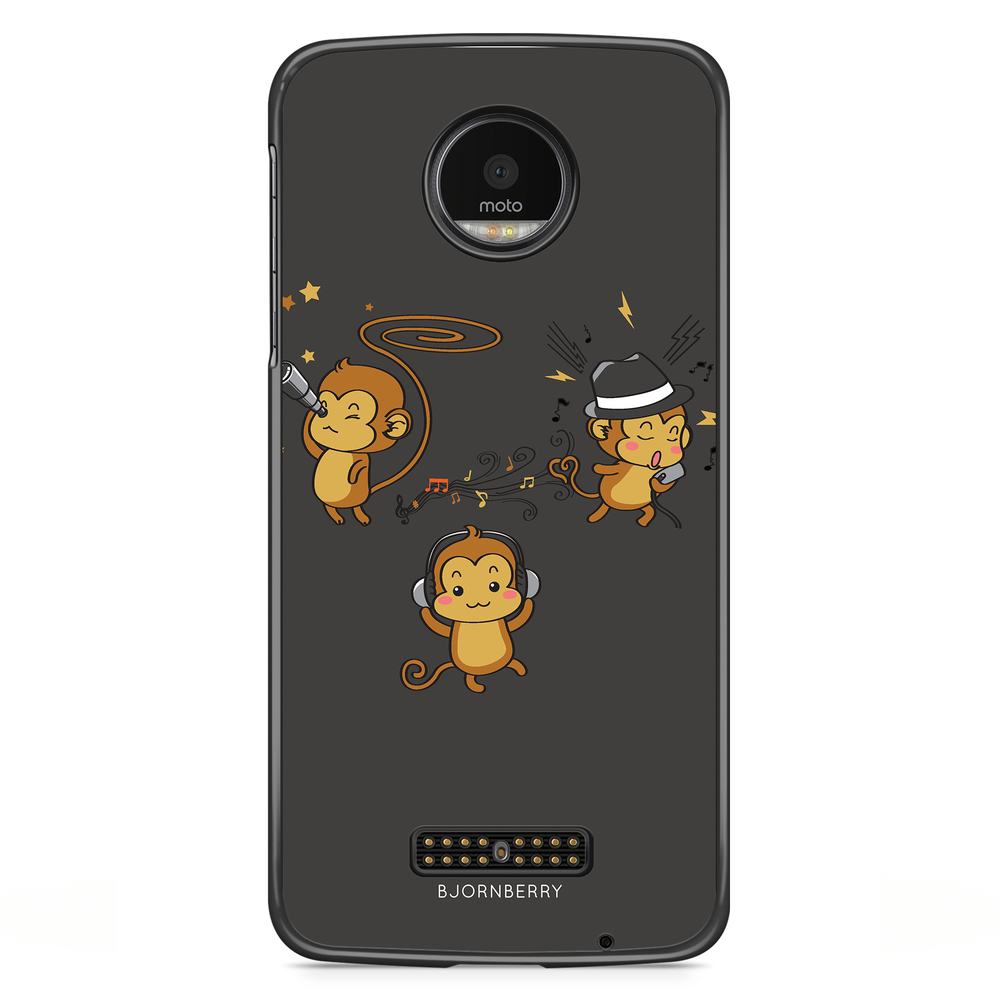 Moto Z2 Play Case - Three Monkeys