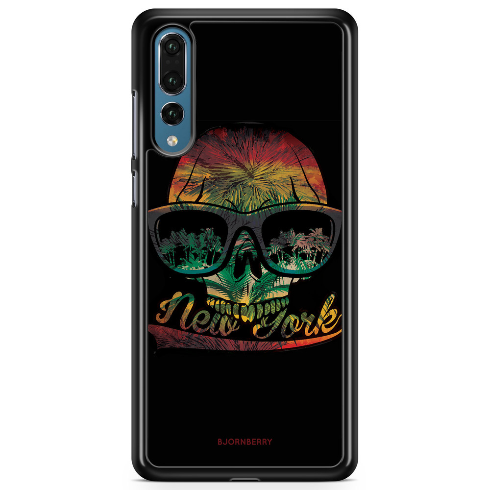 Huawei P20 Pro Case - New York Skull