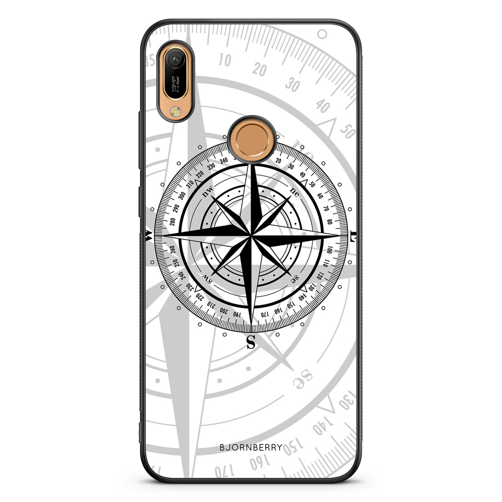 Huawei Y6 2019 Case - Compass White