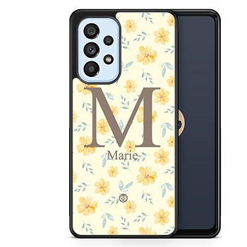 Samsung Galaxy A53 5G Custom Case - AWAKEN - Golden Bloom