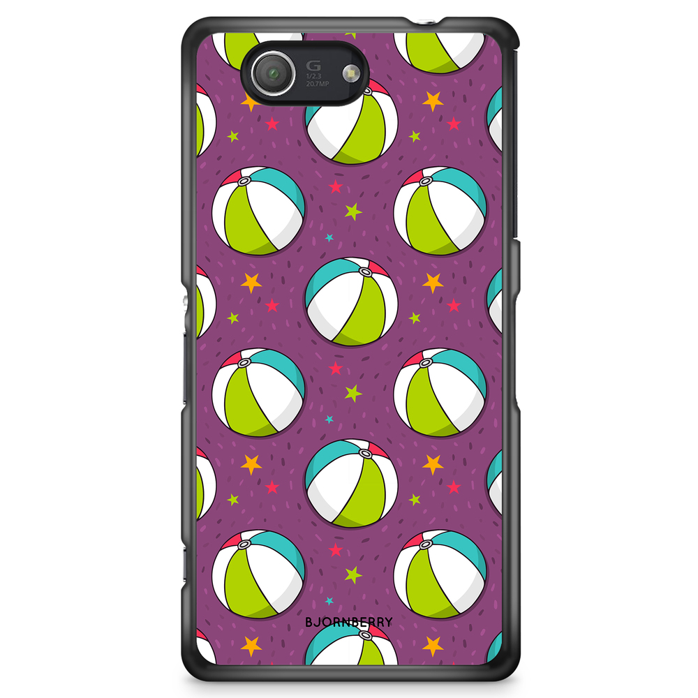 Sony Xperia Z3 Compact Case - Beach Ball Pattern