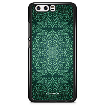 Huawei P10 Plus Case - Green Retro Pattern
