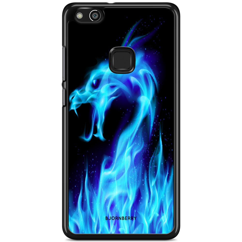 Huawei P10 Lite Case - Blue Flames Dragon