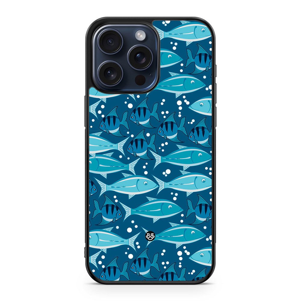 iPhone 15 Pro Max Case - Fish Pattern