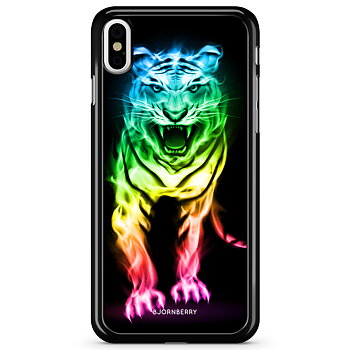 iPhone X / XS Skal - Fire Tiger