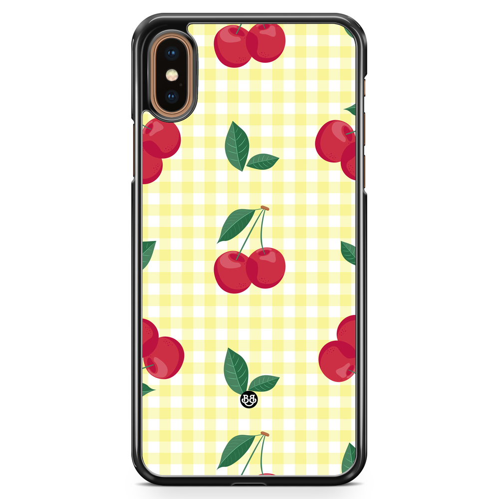 iPhone XS Max Case - SUMMER GARDEN - Cherry Kiss