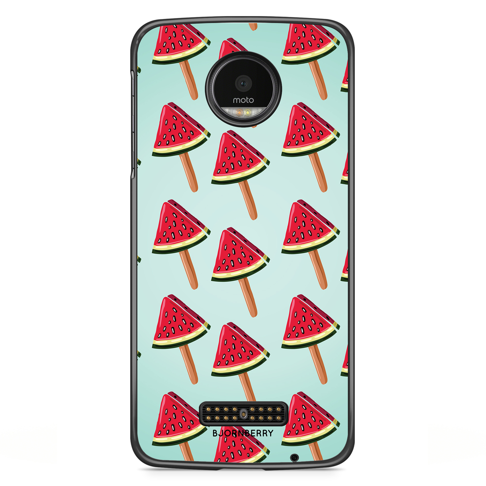 Moto Z2 Play Case - Watermelon Ice Cream