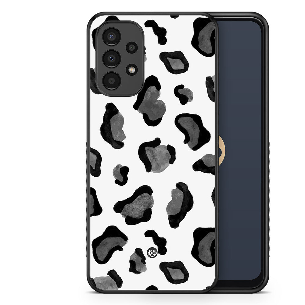 Samsung Galaxy A13 Case - Grey Leopard