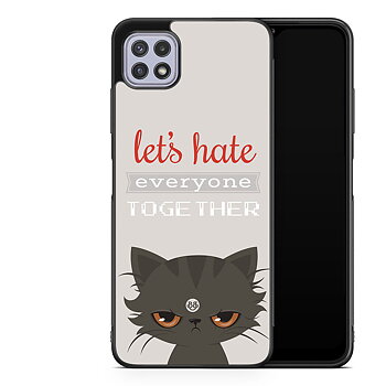 Samsung Galaxy A22 4G Case - Angry Cat