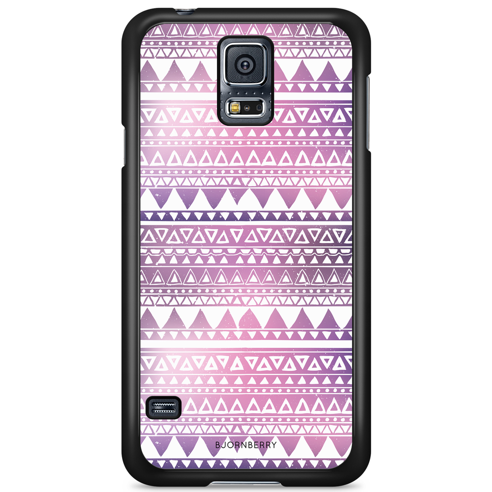 Samsung Galaxy S5/S5 NEO Case - Purple Aztec