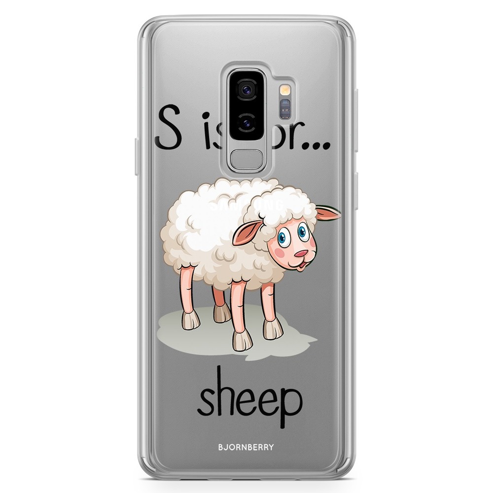 Samsung Galaxy S9 Plus Fashion Case - S is for Sheep