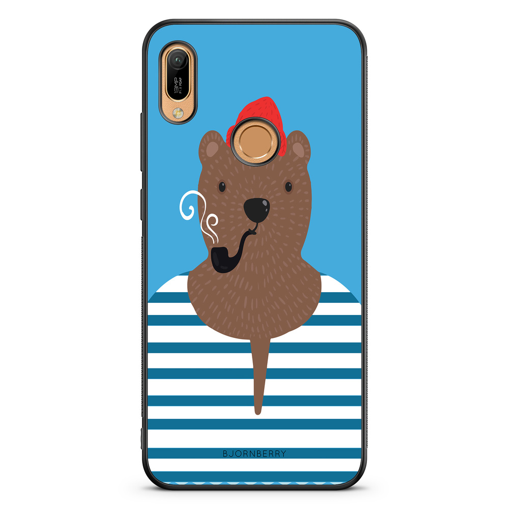 Huawei Y6 2019 Case - Hipster Bear