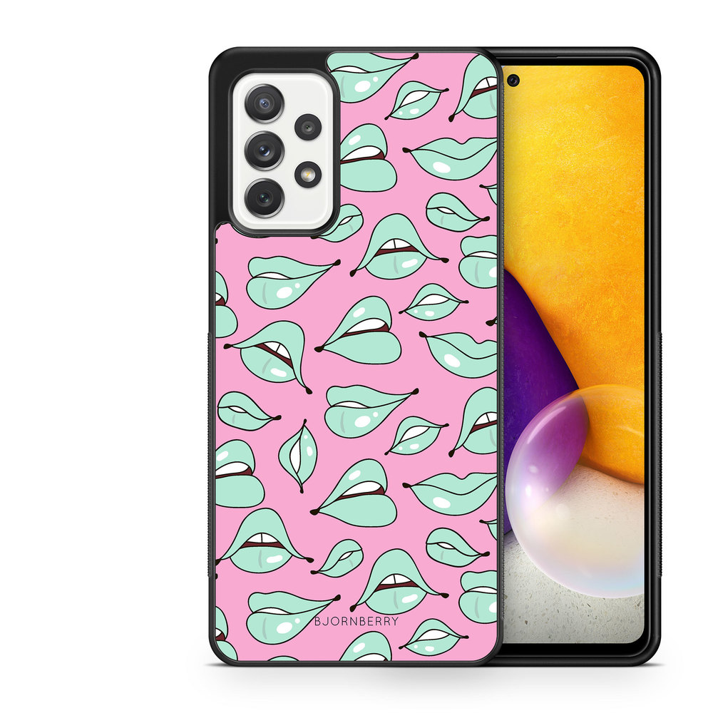 Samsung Galaxy A52/A52s 5G Case - Green Lips